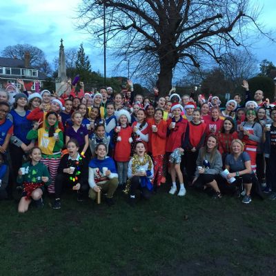 Santa run